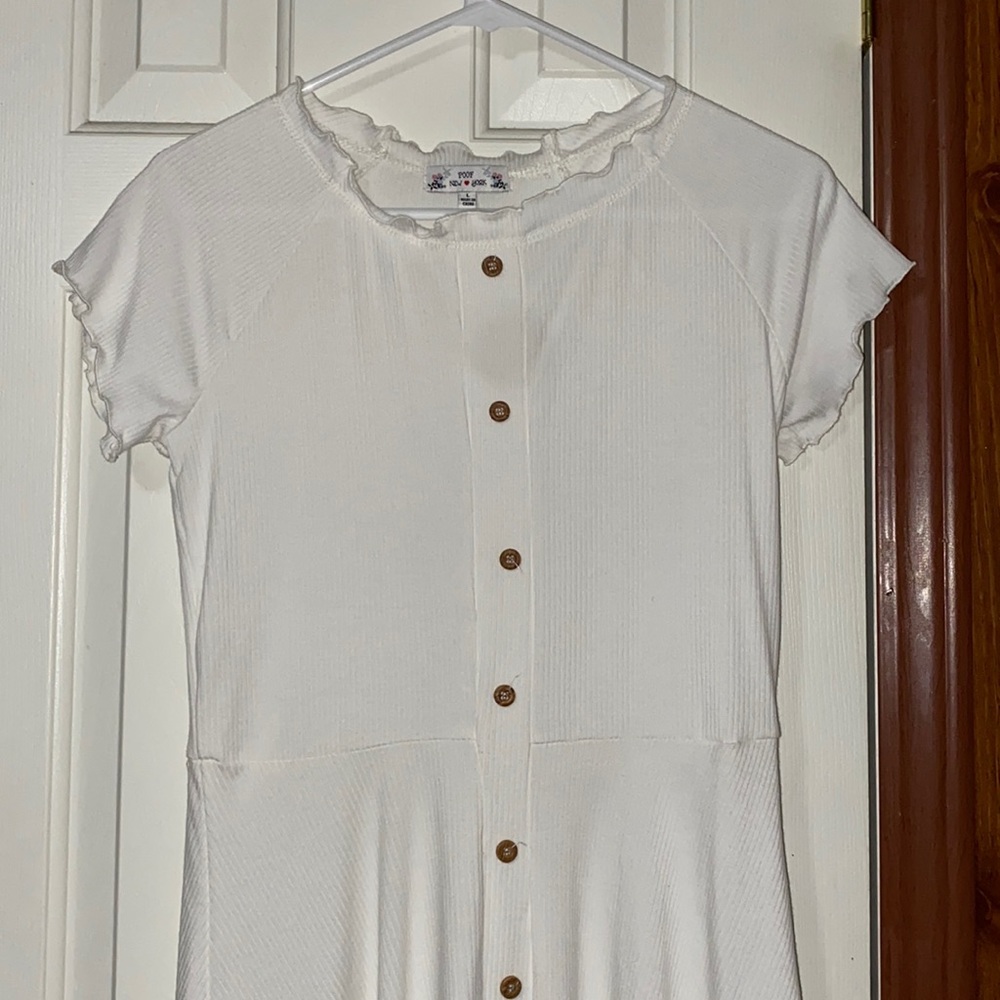 Shirt White Dress